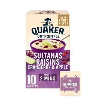 Quaker Oat So Simple Sultana/ 6x10x38.5g
